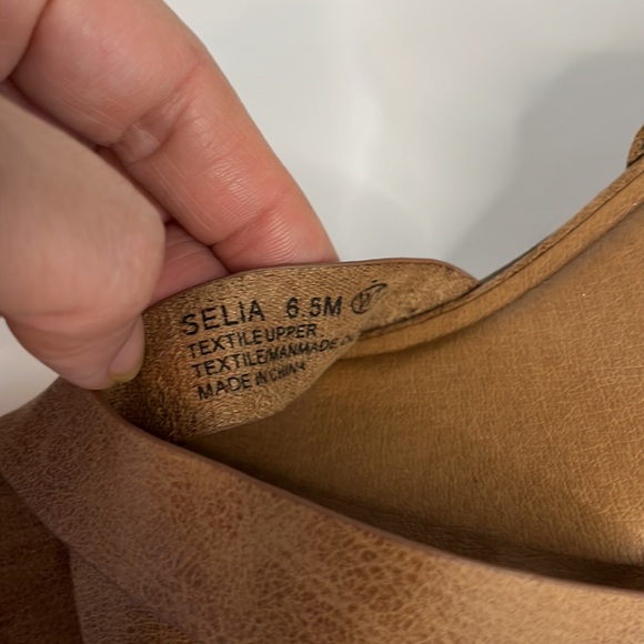 Jellypop Women’s Selia Sandal Ankle Zip Buckle Block Heel Open Toe Boho Sz 6,5 M - Picture 5 of 9